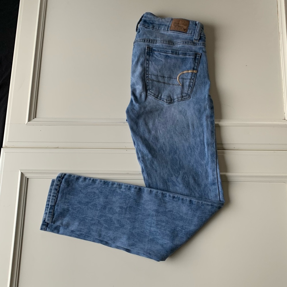 Women’s American eagle pattern wash jegging 00